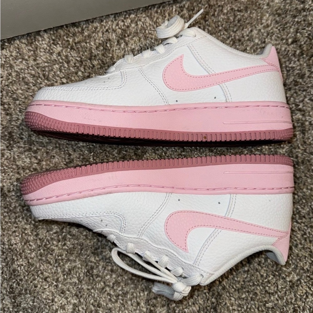 Pink Nike Air Force Ones